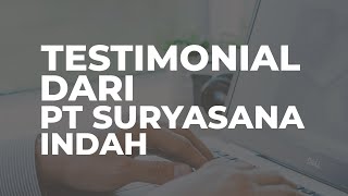 Testimoni Pak Michael PT SURYASANA INDAH | DCONSULTING