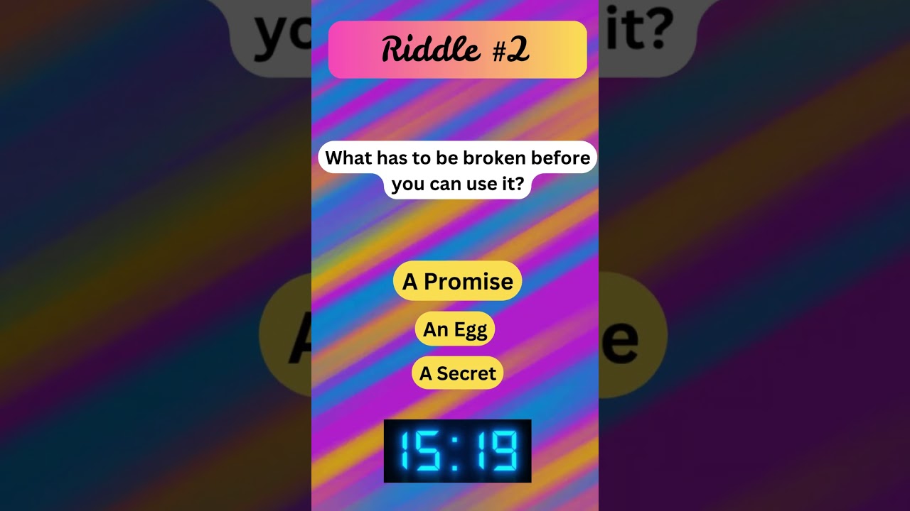 Only Geniuses Can Solve This Riddle in 5 Seconds!