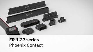 Board-to-board connectors of the FR 1.27 series