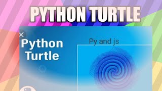 #codingindia#python #pythonturtle Python3 turtle - Turtle graphics in python in hindi