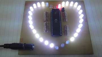 KD0016 - Led trái tim V1.1 (Full schematic+PCB+Code+tutorial)