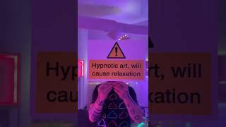 Hypnotic art, will cause relaxation... #hypnoticart #lightart #geometricart #modernsculpture