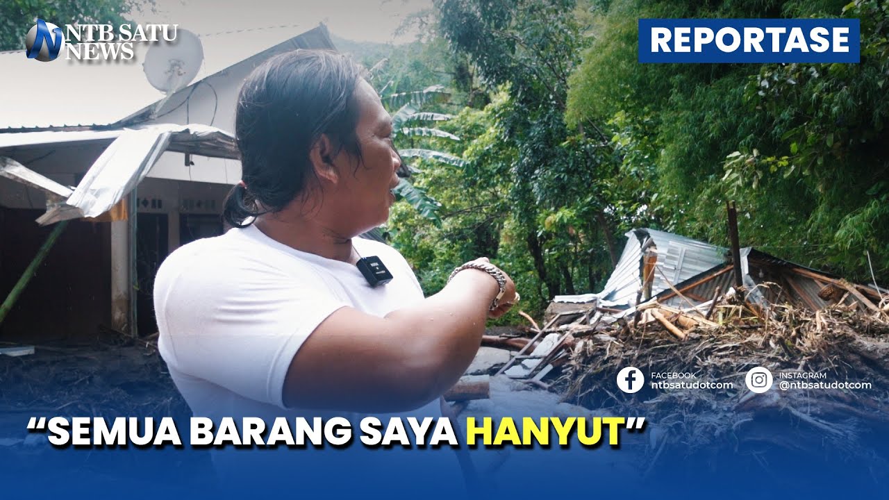 Situasi Terkini Pengungsi dan Dampak Banjir di Malaka, Lombok Utara