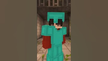 minecraft but Herobrine Guards End portal #minecraft #shorts