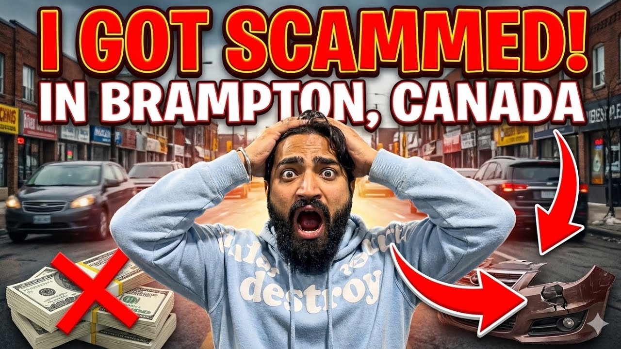 WARNING: Avoid This Scam in Brampton!🇨🇦 (My Experience) | THE R MAAN
