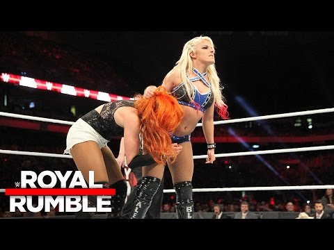 Six-Woman Tag Team Match: Royal Rumble 2017 Kickoff