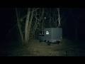 【車中泊】夜の森・小さなトラックの荷台で車中泊