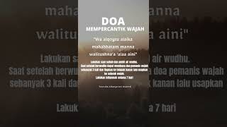 Doa Mempercantik Wajah Untuk Wanita