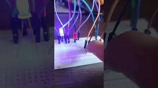 Dual button control system using Arduino UNO 😀👍 #arduino #arduinoproject #viral #trending #shorts