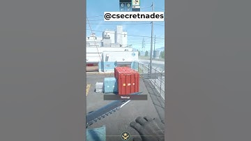 NUKE OUTSIDE SMOKE FOR SECRET FROM T #csecretnades #nuke #cs2 #utils