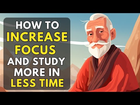How to Increase Focus and Study more in Less Time! - Buddhist Short ...