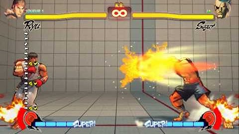 [SF4] Saving dash cancel trick