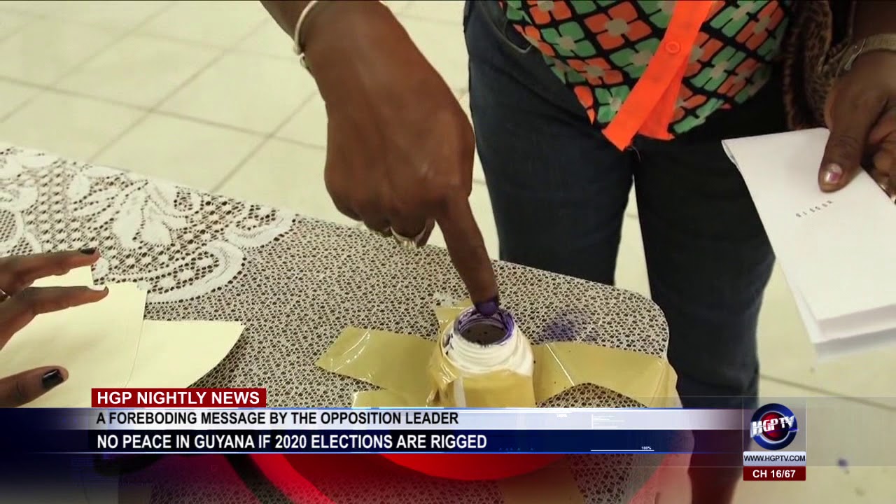 A FOREBODING MESSAGE BY THE OPPOSITION LEADER