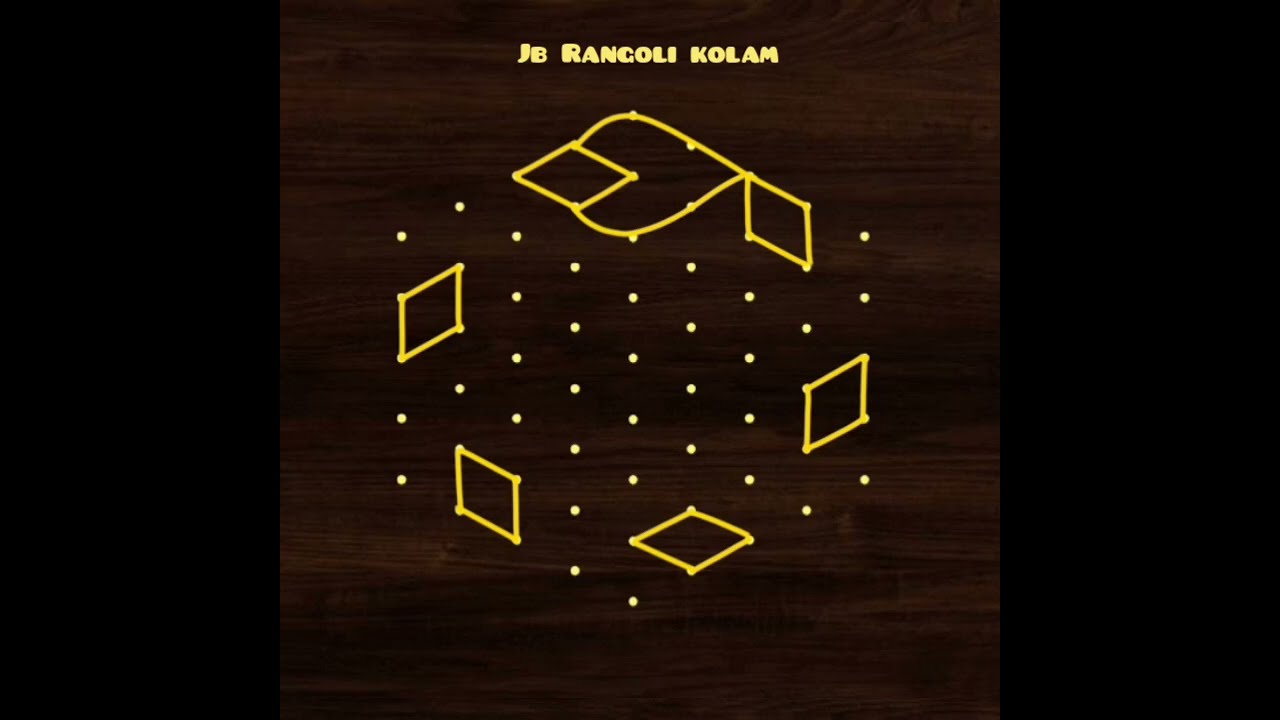 Friday special rangoli 9 x 5 dots 🌷daily kolam🌺9 pulli kolam🌹masi madham kolam🌼