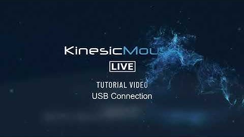 KinesicMouse Live - USB Connection