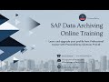 SAP Data Archiving | Online Training for Beginners
