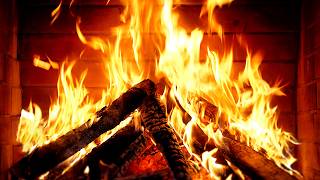 🔥 Fireplace 4K UHD! Fireplace with Crackling Fire Sounds. Fireplace Ambience
