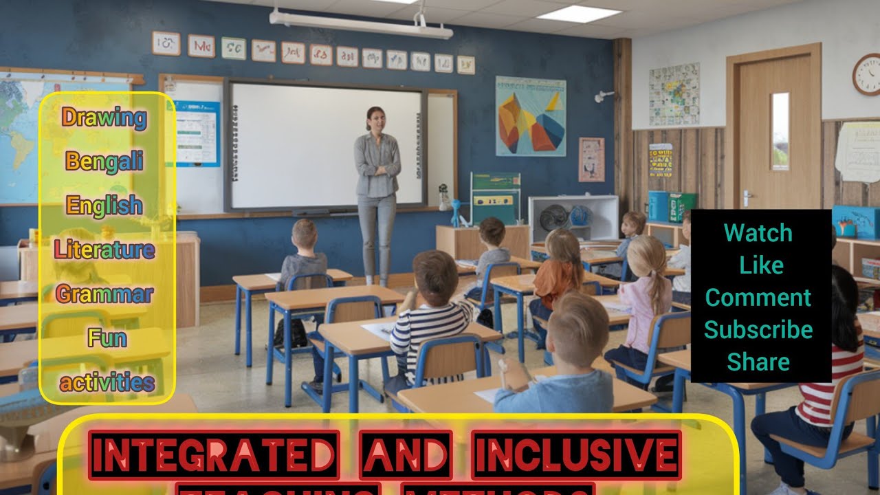 Integrated And Inclusive Education। Bengali। English। Drawing। Grammar। Teaching Methods। S D S P S