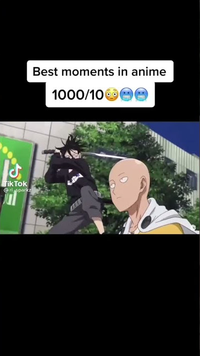 Coldest anime moments(opm) 😳🥶🥶