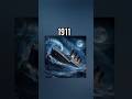 Evolution of Titanic RMS world #titanic #deepblue #deepsea #marinemystery #viral