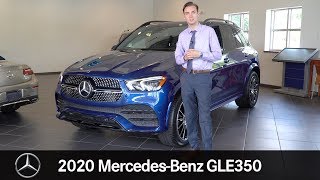 Rare Brilliant Blue AMG Line 2020 Mercedes-Benz GLE350 4MATIC® video tour with Spencer