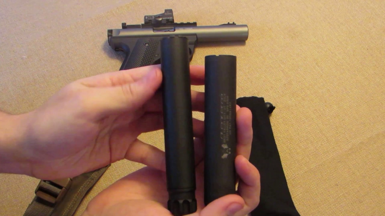 Silencerco Spectre 22 vs Sparrow 22 - YouTube