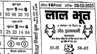 Lal Bhoot Chart Weekly Chart 08-12-2025 To 13-12-2025 Lal Bhoot Chart