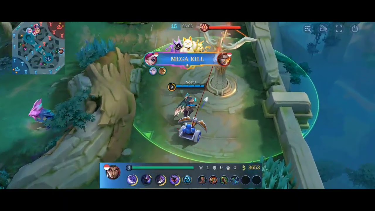 MAIN YU ZHONG RANKED MOBILE LEGENDS