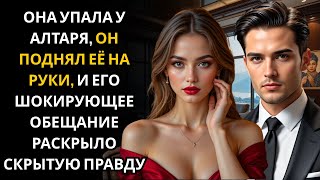 картинка: Она упала у свадебного алтаря… и CEO, поймавший её, прошептал обещание, изменившее всё!!!