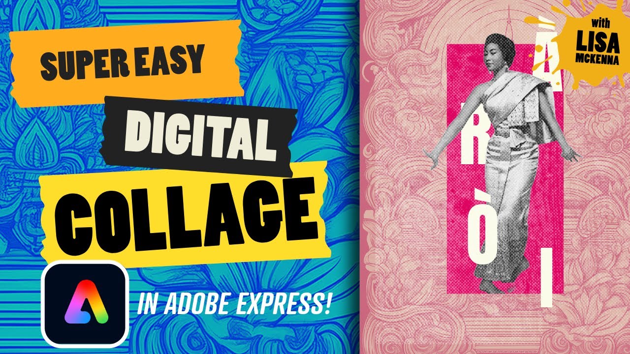 Beginner's Guide to Digital Collage in Adobe Express