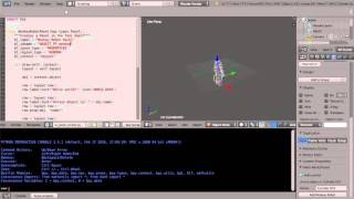Blender Python Tutorial How To Link a Script to a Button and How To Make a Script Into an Add-on
