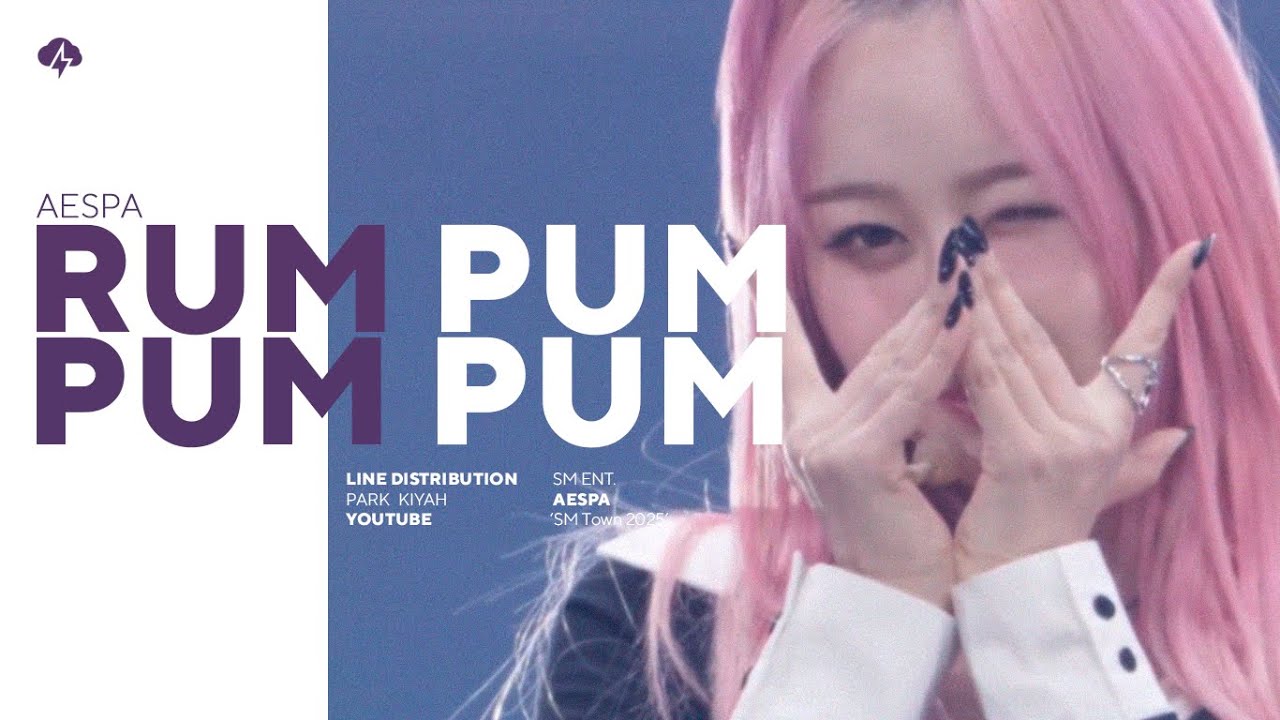 AESPA - RUM PUM PUM PUM (Original: f(x)) Line Distribution (Color Coded)