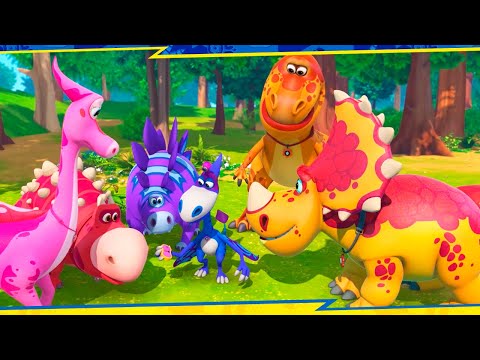 ტურბოზავრები 🦖 | მხიარული მომენტები ანიმაციური სერიიდან | Multfilmebi 💥