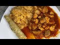 Carne De Puerco En Salsa Roja