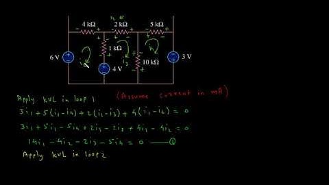 Mesh analysis 11 | Electrical Engineering