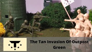 Plastic Army Men - The Tan Invasion Of Outpost Green