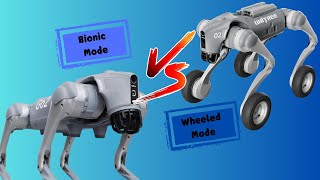 Unleash the Future: Unitree Go2's Bionic & Wheel Modes! 🤖🐕