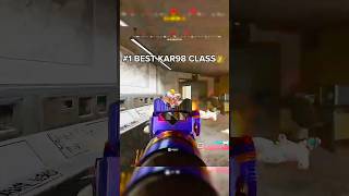 The #1 BEST KAR98 CLASS on Warzone👑