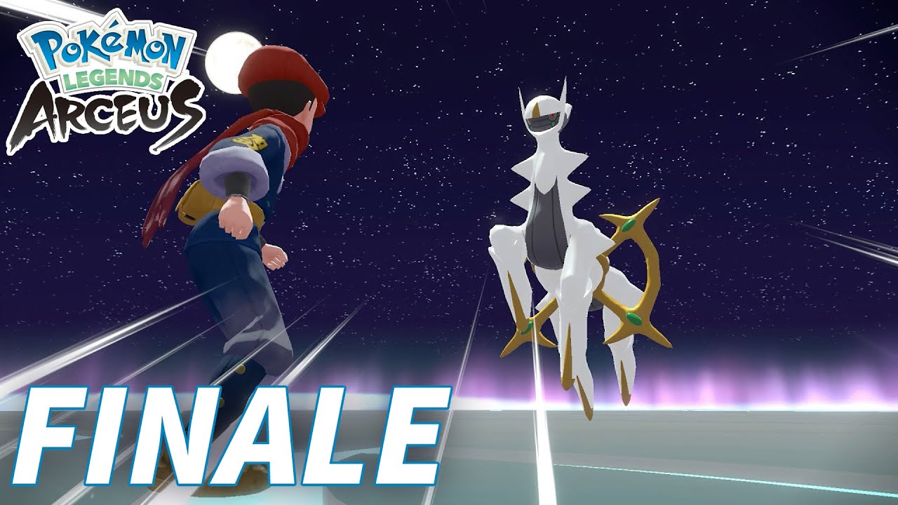 Final Arceus Battle 🙏 Pokemon Legends Arceus Gameplay Finale YouTube