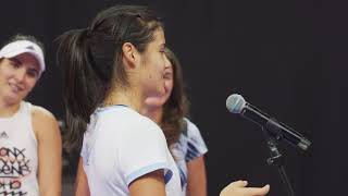 Declarație de dragoste de la Monica Niculescu, Emma Răducanu, Gabriela Ruse și Ana Bogdan la #TO2021