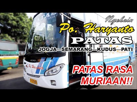 Nyobain BUS TERBARU Po Haryanto! PATAS Jogja—Semarang—Kudus—Pati | PATAS RASA MURIAAN!