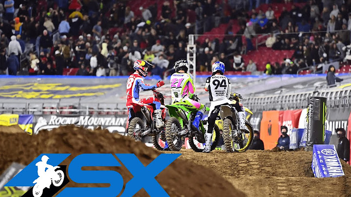Supercross Round #6 450SX Highlights | Glendale, AZ State Farm Stadium | Feb 10, 2024