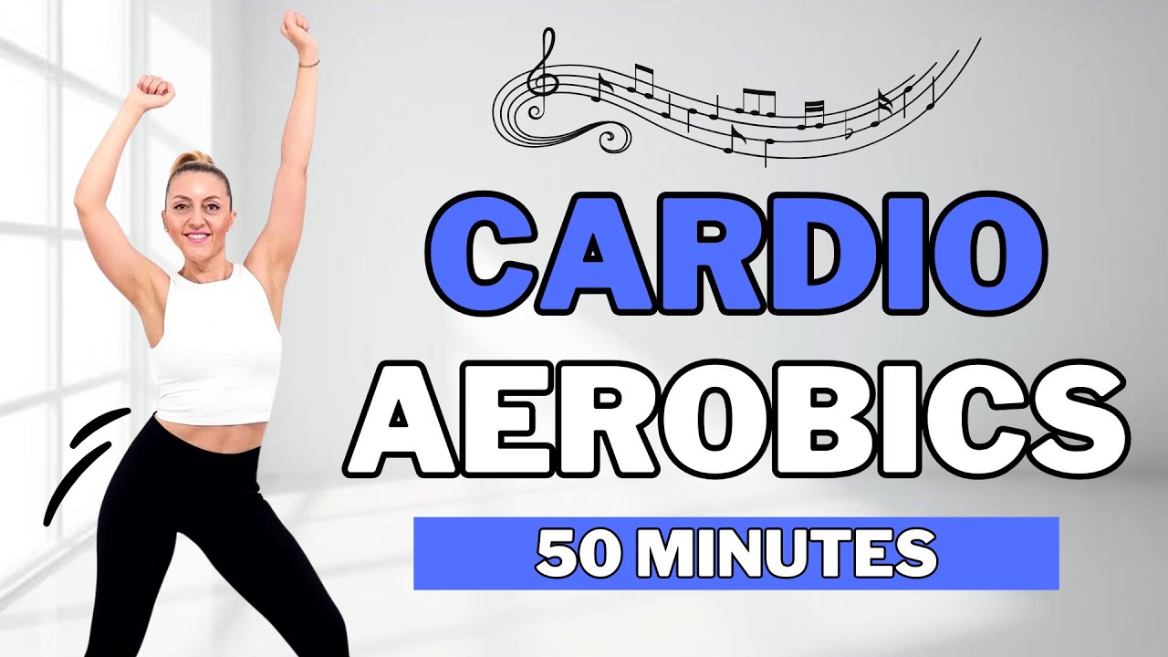 🔥50 Min DANCE CARDIO AEROBICS for WEIGHT LOSS🔥LISS - Low Intensity Steady State Cardio - Zone 2🔥
