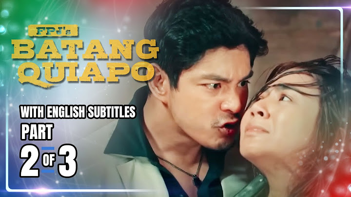 FPJ's Batang Quiapo | Episode 1 (2/3) | February 13, 2023 (with Eng Subs)