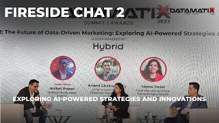 Celebrity The Future of Data-Driven Marketing: Exploring AI-Powered Strategies & Innovations | DATAMATIXX 2023 Wealth