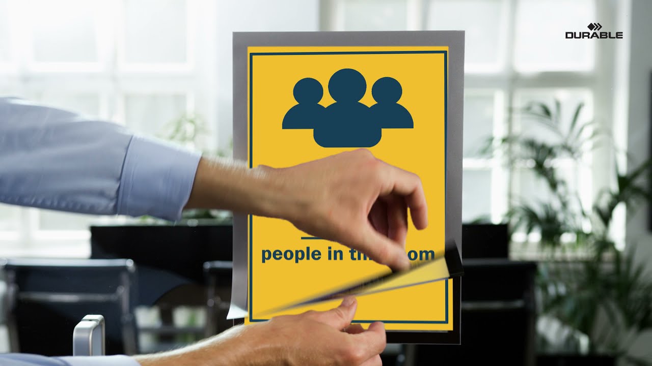 DURAFRAME®: Update messages quickly with professional signage