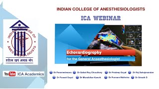 Echocardiography for general anesthesiologists | ICA Webinar