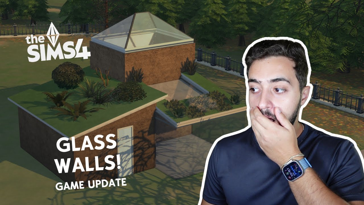 The Sims 4 July Update: Glass Walls & Rooftop Plants!