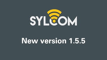 Sylcom 1.5.5 - New functionalities