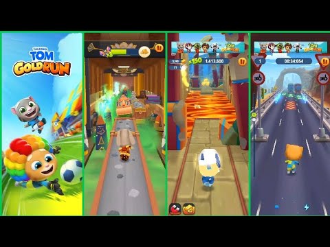 Talking Tom Gold Run New Update ⚽🏆